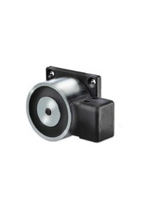 Retenedor electromagnético para montaje en superficie, Fuerza de retención: 400N, Alimentación: 24Vcc / 67mA, Imán IP54, retene