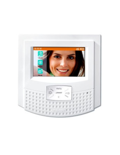 MONITOR DUO MYLOGIC VIDEO VIVA VOZ Y DE PANTALLA 4,3" TACTIL Y MEMORIA DE VIDEO
Color blanco con pantalla táctil LCD-TFT. Perm