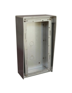 CAJA SUPERFICIE C/VISERA MATRIX 2 MODULOS 262 x 146 mm