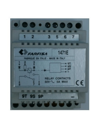 RELE PARA LLAMD. ELECTRON. Y SECRETO