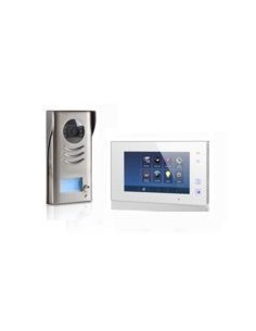 VIDEOKIT 2 HILOS MONITOR BL. C/MEMORIA VIDEO Y PLACA ANTIVANDÁLICA
Videoportero Color 2 hilos, con monitor blanco SEM7M viva 