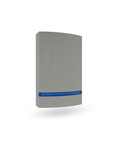 FRONTAL GRIS PARA SIRENAS EXTERIORES JABLOTRON. FOCO AZUL