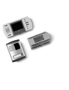 VIDEOKIT COLOR PROFILO-ECHOS 1 VIV., SISTEMA 4+1 SIN COAX.