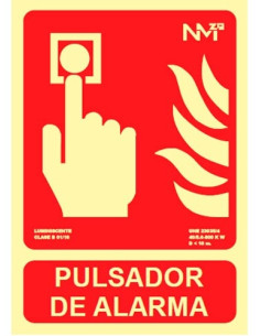 CARTEL PULSADOR PVC 1mm...