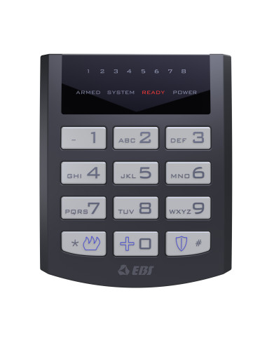CENTR. GPRS 7 ZONAS + TECLADO + CAJA...