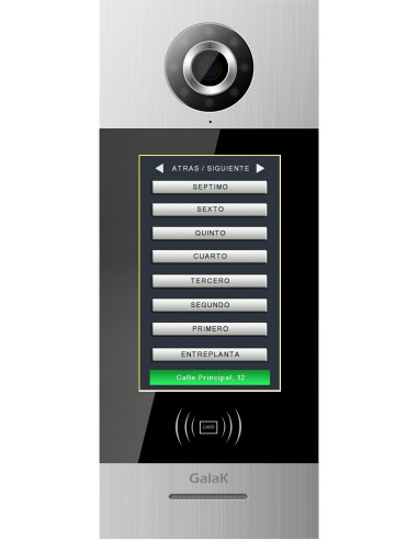 PLACA VIDEOP 2H C/PANTALLA TÁCTIL 7"...