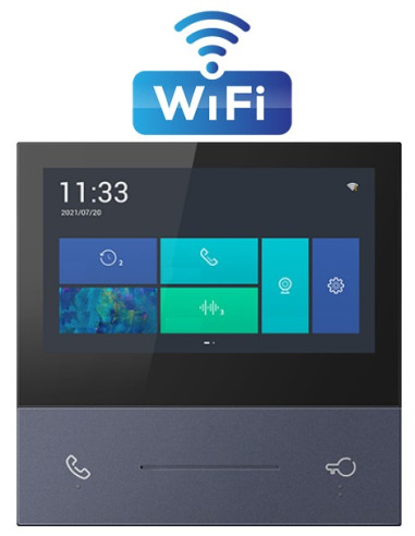 GALAK "TACTIL2": MONITOR WIFI 2 hilos...