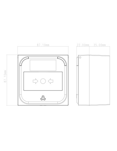 KIDDE COM./ARITECH: Pulsador CON...