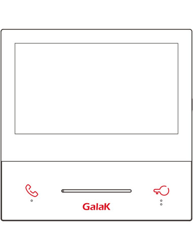 GALAK "TACTIL2": MONITOR WIFI 2 hilos...